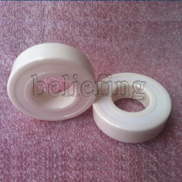 2pcs 6001-2RS Sealed Full Ceramic Bearing ZrO2 Ball Bearing 12x28x8mm #3 image