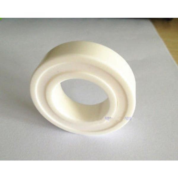 2pcs 6000-2RS Sealed Full Ceramic Bearing ZrO2 Ball Bearing 10x26x8mm #1 image