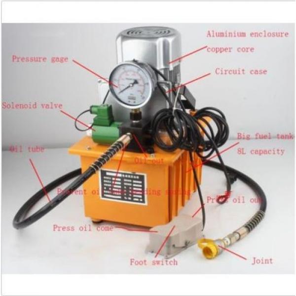 Hydraulic electric pump oil pressure Pedal with solenoid valve oil pressure pump #3 image