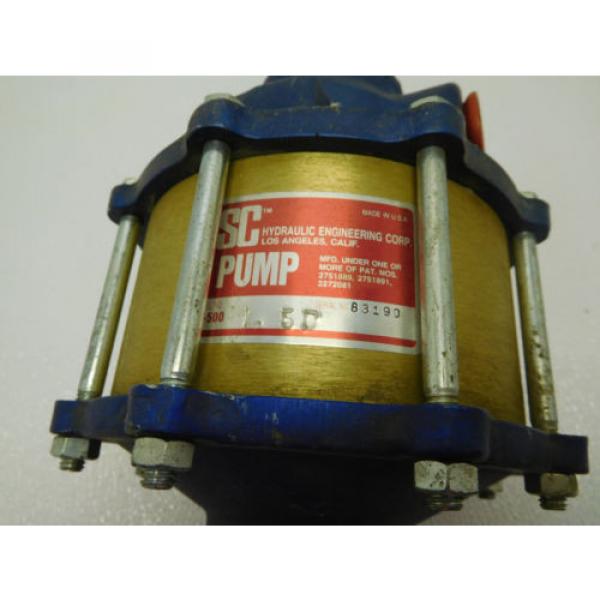SC Hydraulic Engineering 10-500-1.5 Pneumaic Operated Hydraulic Pump #2 image