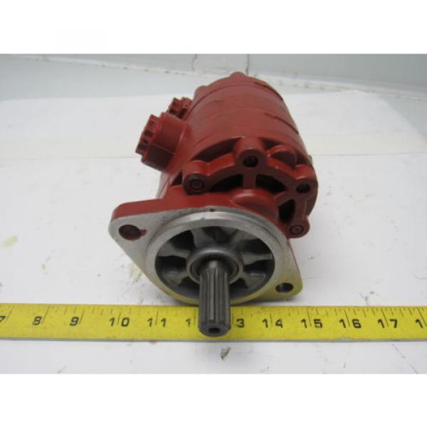 Hyster 228908 Hydraulic Pump For Hyster/Yale Forklifts .675 10 Spline Shaft #2 image