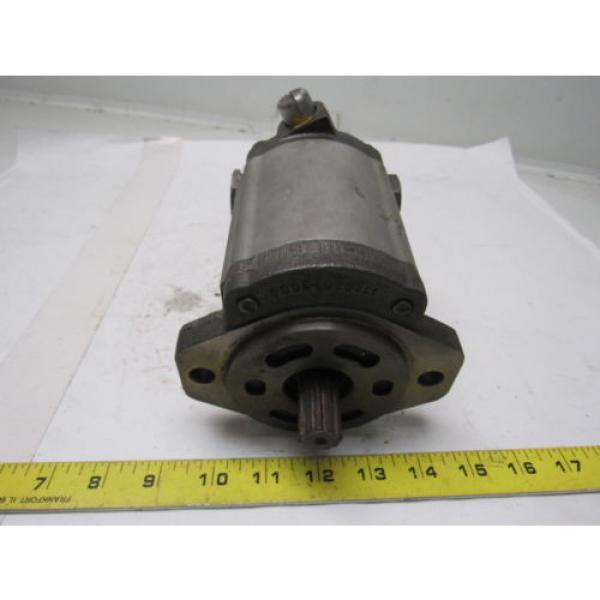 Hidrodinamica HFB0887 Hydraulic Gear Pump 1&#034; Ports 3/4&#034; OD X 11 Spline Shaft #2 image