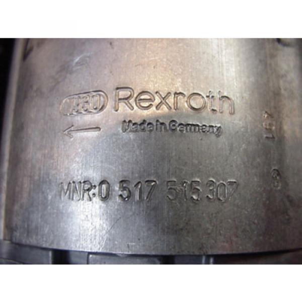 New bosch rexroth hydraulic gear pump 0517515307 Tang Drive hub mount #3 image