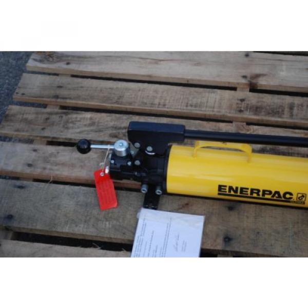 ENERPAC P-84 HYDRAULIC HAND PUMP DOUBLE ACTING 4-WAY VALVE 10,000 PSI NEW #2 image