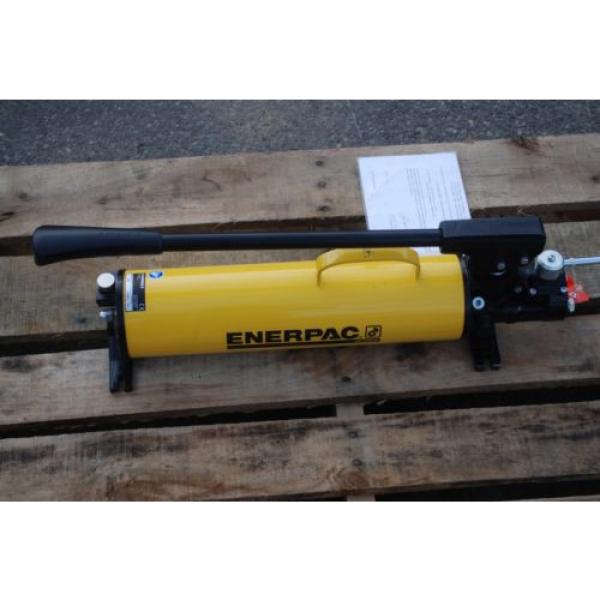 ENERPAC P-84 HYDRAULIC HAND PUMP DOUBLE ACTING 4-WAY VALVE 10,000 PSI NEW #4 image