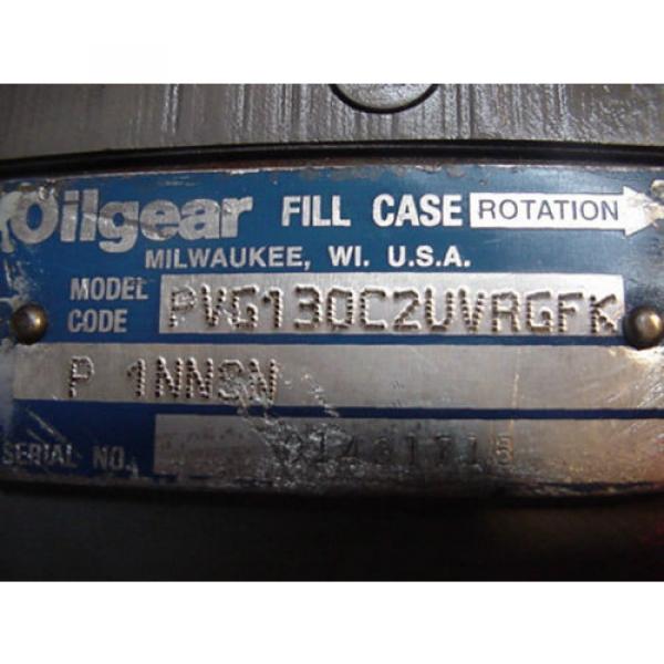 Oilgear PVG130 &#034;speed demon&#034; axial  piston hydraulic pump PVG130C2UVRGFKP1NNSN #3 image