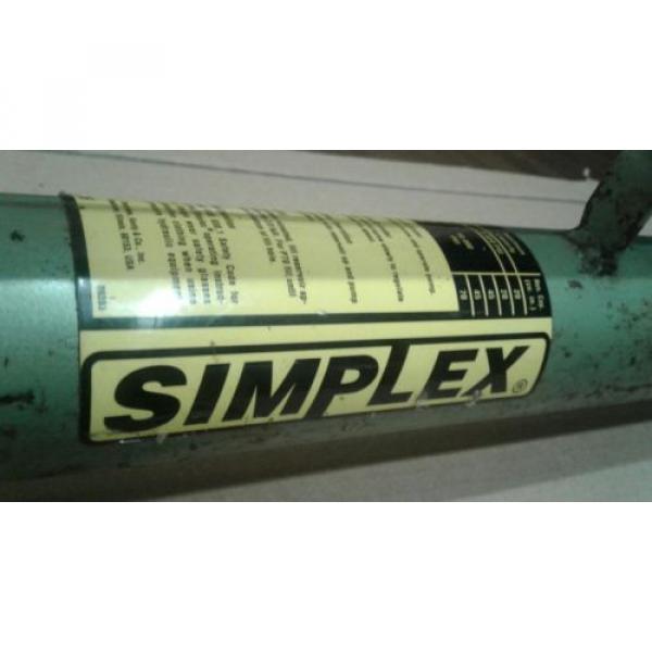 Simplex P-42 Steel Compact Hand Pump 45 cu in Oil Reservoir Capacity, 10000 PSI #4 image