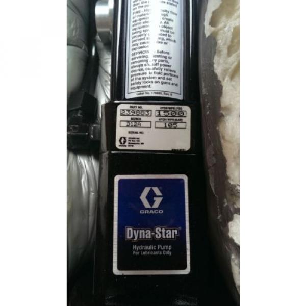 New Graco Dyna-Star Hydraulic Reciprocator 239883 and Pump 224912 #3 image