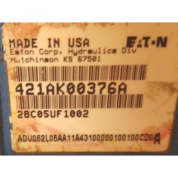 Eaton 421AK00367A,  Open Circuit Hydraulic Piston Pump, 3.80 cu. in3/rev, CCW #4 image