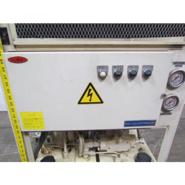Okuma Hydraulic power unit pump tank and cooling unit from MC-50VA CNC #2 image
