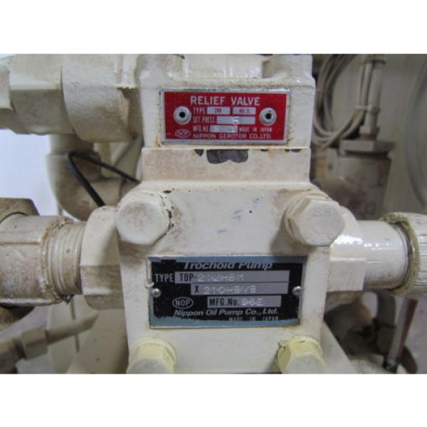 Okuma Hydraulic power unit pump tank and cooling unit from MC-50VA CNC #5 image
