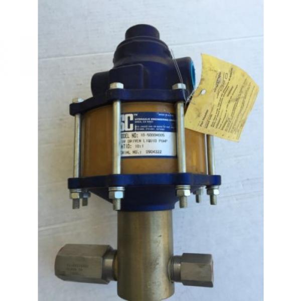 SC Hydraulic Engineering 10-5000W005 Air Driven Liquid Pump 10:1 - 10-5 Series #1 image