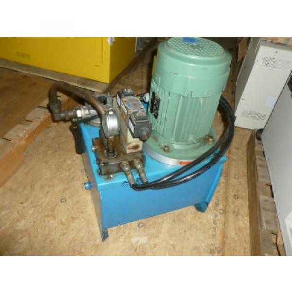 FBO  Hydraulic Pump With 8 Gallon Oil Reservoir Leroy-Somer #5 image