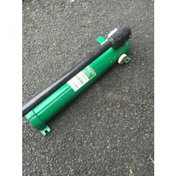 Greenlee 755 High-Pressure Hydraulic Hand Pump For Bender Or Knockout #2 #1 image