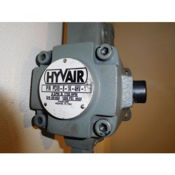 HyVair PCV8-8-1K-4HV-1 Double Vane Pressure Comp Hydraulic Pump 8+8 GPM #2 image