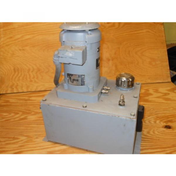 Delta Power Hydraulics Model B4 Hydraulic Pump 3 PH  1.5 HP #5 image