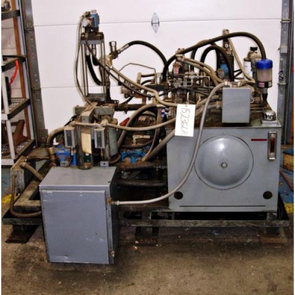 #SLS1D32 Twin Pumps Hydraulic Power Supply Unit 7.5HP  15236LR #1 image