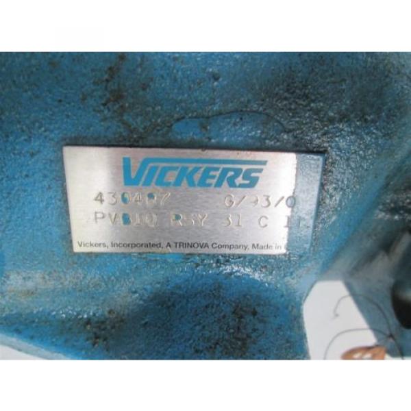 Vickers PVB10-RSY-31-C 11 Hydraulic Pump with 7/8&#034; Shaft #2 image