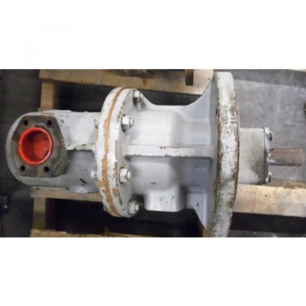 IMO HYDRAULIC PUMP, TYPE 137239, 126865, DATED 01-99, 8 BOLT FLANGE, OAL 24&#034; #4 image