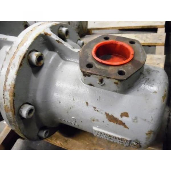 IMO HYDRAULIC PUMP, TYPE 137239, 126865, DATED 01-99, 8 BOLT FLANGE, OAL 24&#034; #5 image