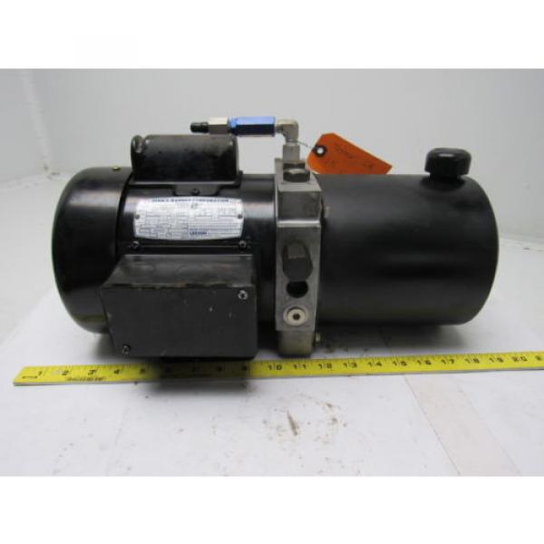 John S. Barnes Corp C6C17FZ5A Hydraulic Pump w/Leeson 1/2 HP Motor 115/208-230V #2 image