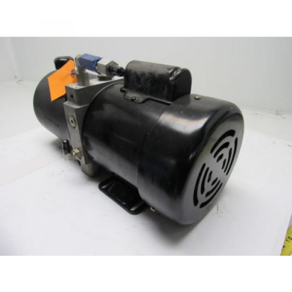 John S. Barnes Corp C6C17FZ5A Hydraulic Pump w/Leeson 1/2 HP Motor 115/208-230V #4 image