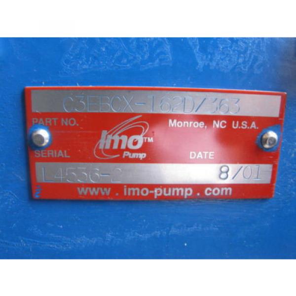 New IMO Colfax 3E 3 tripple screw pump hydraulic size 162D C3EBCX-162D/363 #2 image