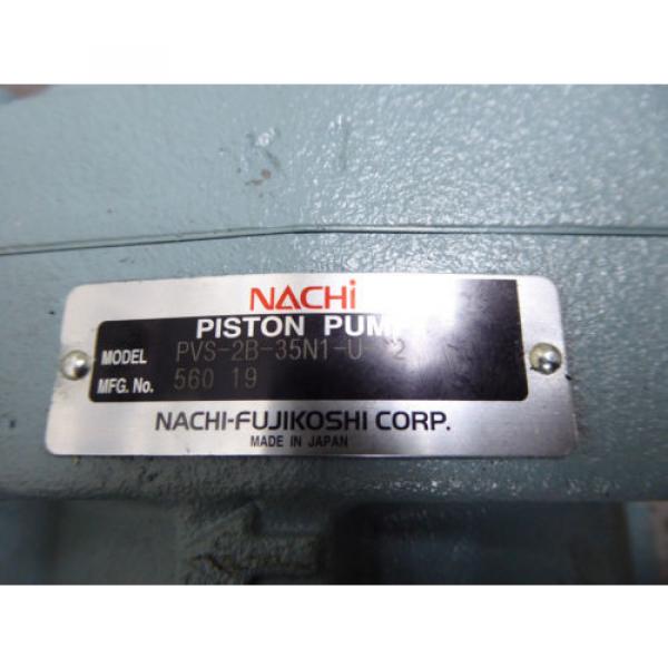 NEW NACHI PISTON PUMP PVS-2B-35N1-U-12 #5 image