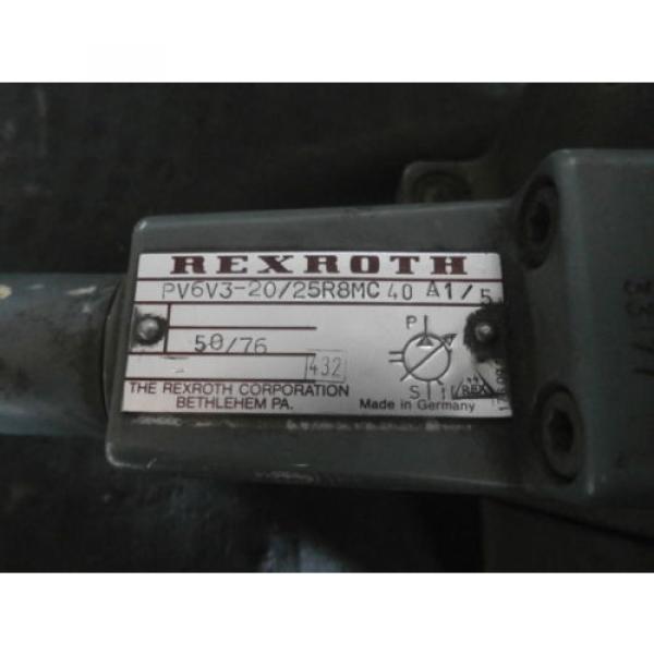 Rexroth PV6V3-20/25R8MC 40 A1/5, Hydraulic Vane Pump **New Old** #2 image