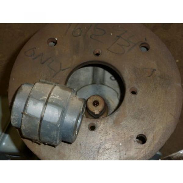 NOS Delco Electric Motor w/Hydraulic Pump Adapter flange 3HP 3 Phase 1175 RPM #5 image