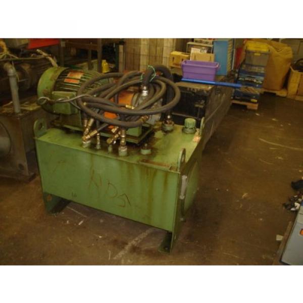 Vickers V201P11P Hydraulic Power Unit for Compactor 7.5HP 15 GPM #1 image
