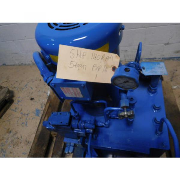 Parker PVP16 5HP  Hydraulic Power Unit 5GPM #2 image