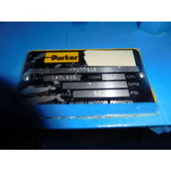 Parker PVP23 3HP 7GPM Hydraulic Power Unit #2 image