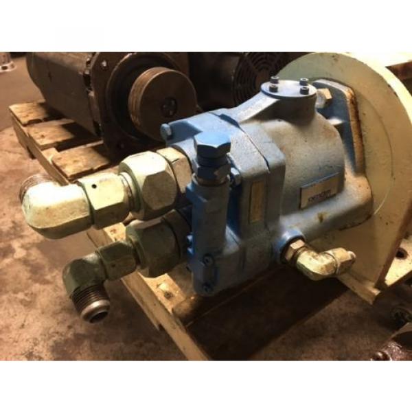5 HP Westinghouse Motor w/ Vickers Hydraulic Pump, PVQ20-B2R-SE1S-21-C2M-12 Used #5 image