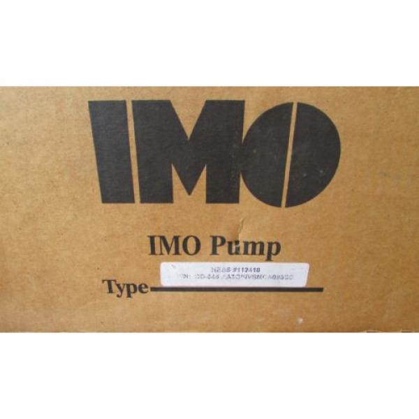 IMO Pump CD 645 AA3G NVSMCA 095SC Hess # 112418 3 G Series Hydraulic Pump #1 image