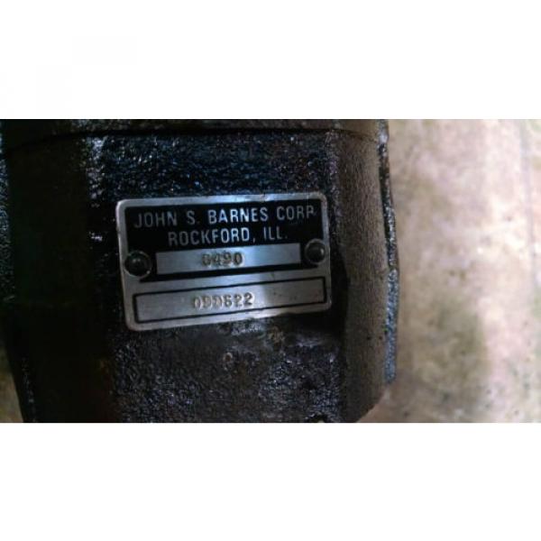 John S. Barnes Forklift Tang Drive Hydraulic Pump Crown Raymond 6490 #2 image
