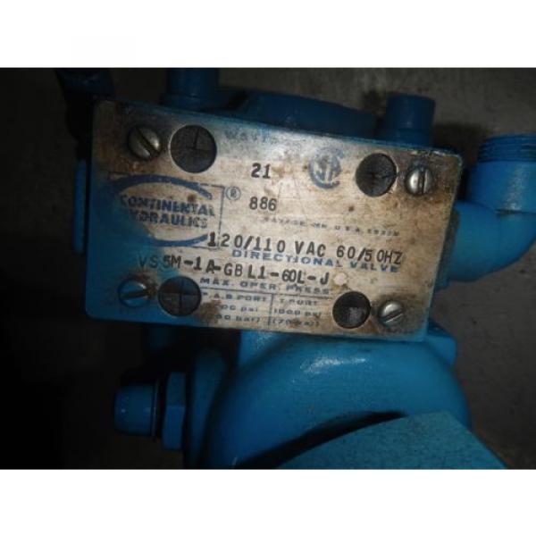 Continental PVR15-20B15-RF-O-518BL1-D Hydraulic Pressure Compensated Vane Pump #2 image