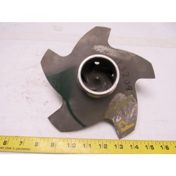 Flowserve  8 1/2&#034; Pump Impeller Stainless Steel 5 Vane #2 image