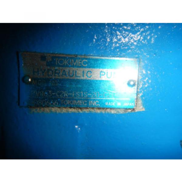 Tokimec/Vickers PVQ63C2RFSIS2-CS2-11 20HP 30 GPM Hydraulic Power Unit #3 image