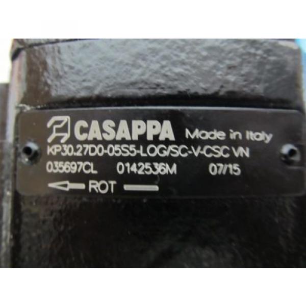 Casappa KP30.27 Hydraulic Pump - KP30.27D0-05S5-LOG/SC-V-CSC VN #2 image