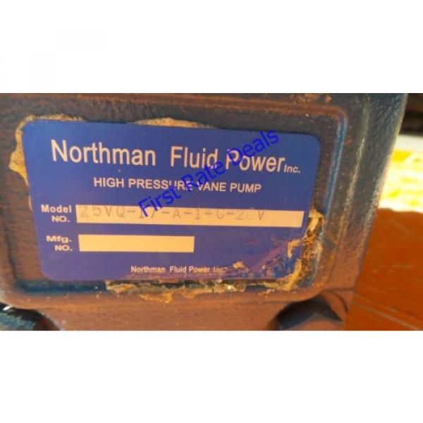 Northman Fluid 25VQ-17-A-1-C-20V Hydraulic Vane Pump 17gpm 25VQ17A 1C20 417992-3 #5 image