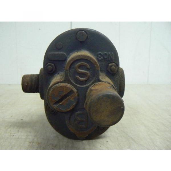 BSM Brown &amp; Sharpe No.3 Hydraulic Rotary Gear Pump, B Series 117-713-3-1 #5 image