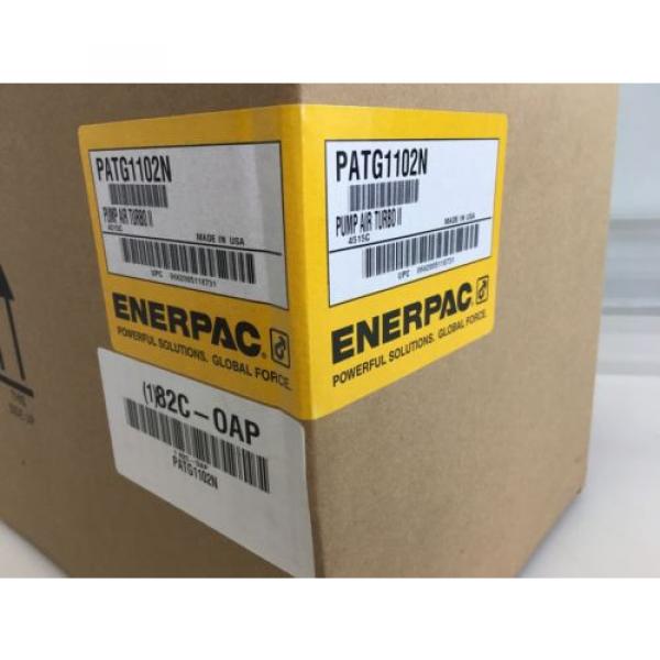 Enerpac Pump Air Turbo II PATG1102N Air Hydraulic Foot Pump #2 image