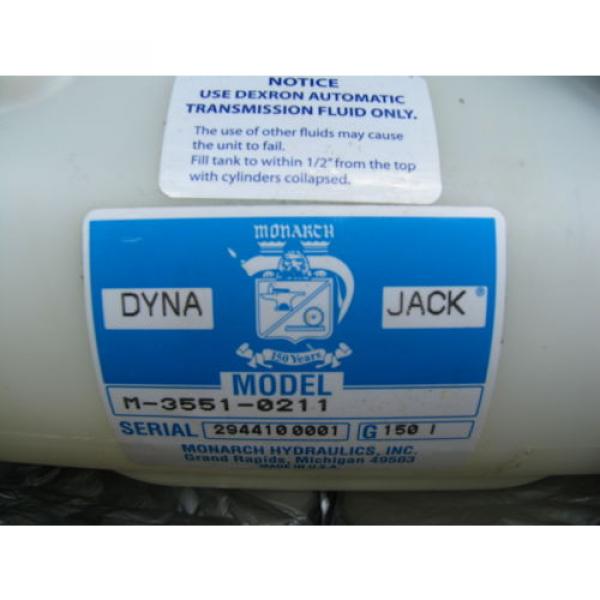 NIB 12V MONARCH DYNA-JACK 4-Way Hydraulic Pump Mdl.#M-3551-0211 with Pendant #2 image