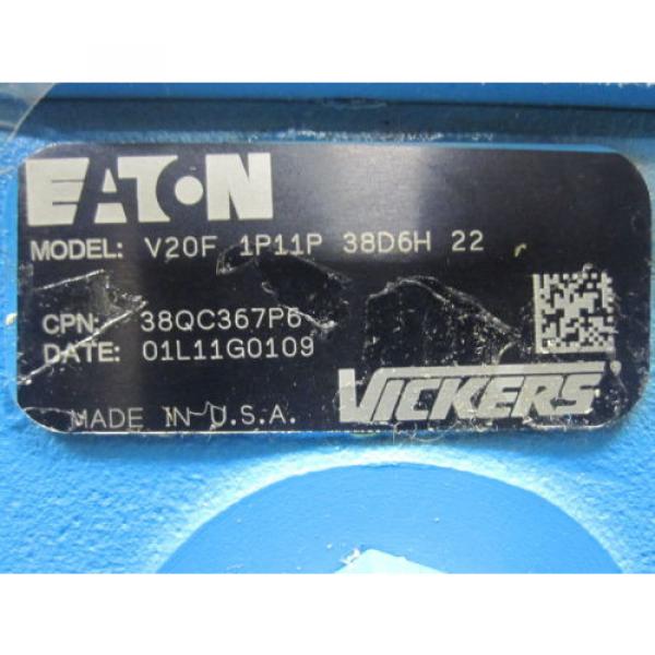 NEW EATON VICKERS POWER STEERING PUMP # V20F-1P11P-38D6H-22 #3 image