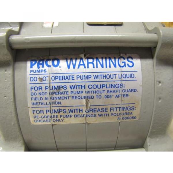 PACO PUMPS HYDRAULIC PUMP MOTOR 27-12415-SS 99R20208 A STAINLESS STEEL S/S #5 image