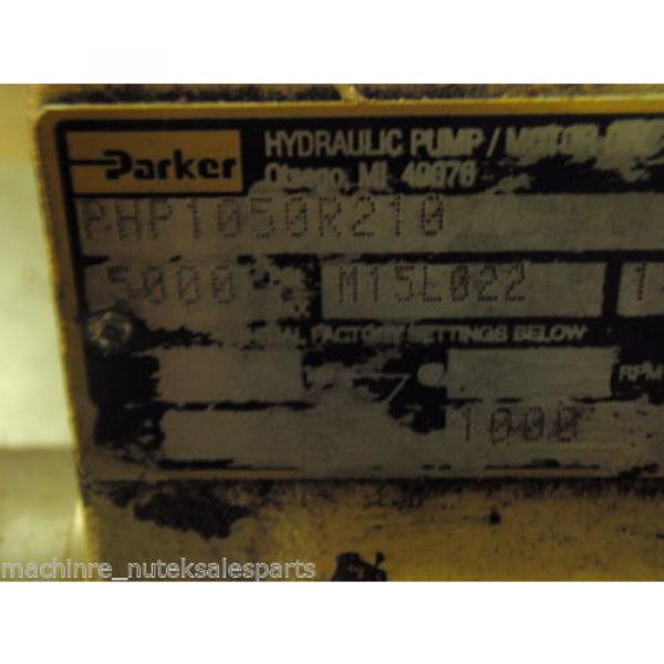 Parker Hydraulic Pump PHP1050R210 #5 image