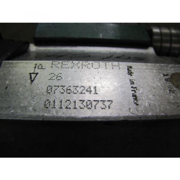 REXROTH 1PF1R4-19/10.00-500R 07363241 ROTARY GEAR HYDRAULIC PUMP #3 image