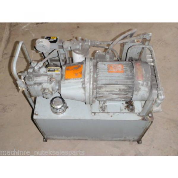 Parker/Leroy Somer Hydraulic Pump 5210-1 _ 52101 _ B22HT4D0 _ PV P16305R210 #1 image