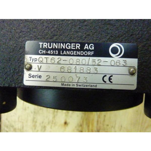 Truninger AG QT62-080/52-063 Hydralic Pump (10323) #5 image